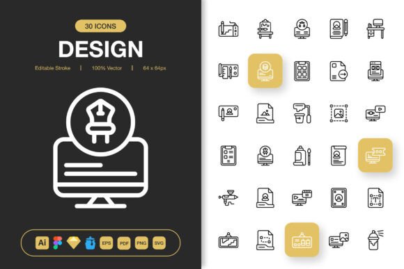 Design Outline Icons: Building a Cohesive Visual Language for Modern Projects