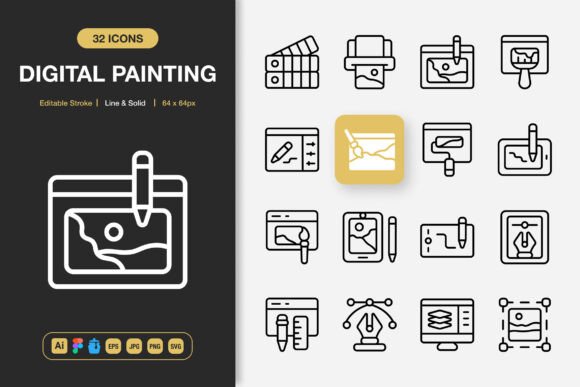 Evaluating Digital Painting Icons for Your Creative Toolkit