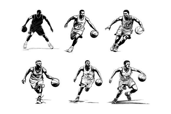 Mastering Basketball Sketch Illustrations: Your Guide to AI & EPS Vector Collections