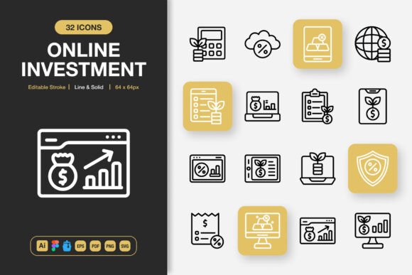 Online Investment Icons: A Practical Asset for Modern Digital Projects