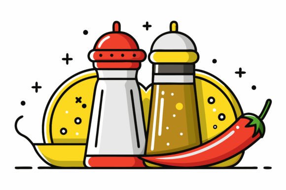 Salt and Pepper Shaker: A Practical Digital Illustration Asset for Modern Creators