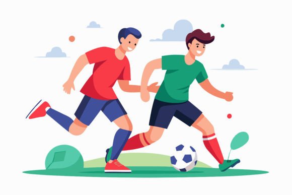 Soccer Players Running with Ball: Mastering Movement, Control, and Dynamic Design