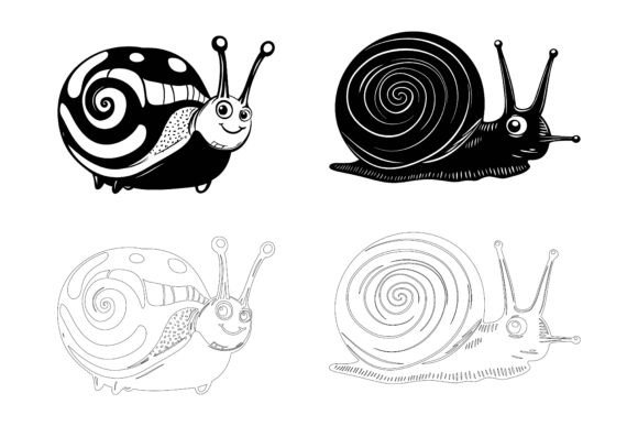 The Quiet Power of a Snail Icon or Logo Isolated in Modern Design
