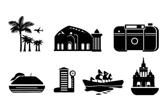 Trip Icons Set: A Versatile Visual Tool for Every Travel Story and Project