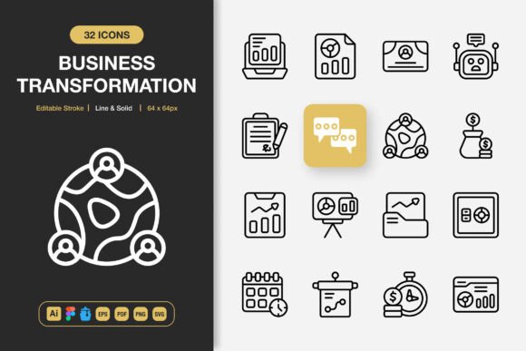 Why Business Transformation Icons Are Becoming the Visual Backbone of Strategic Communication