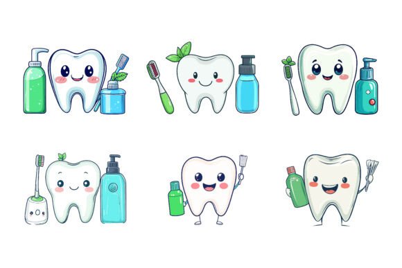 Why the Cute Kawaii Tooth Icon Set Is Reshaping Dental and Lifestyle Visual Design